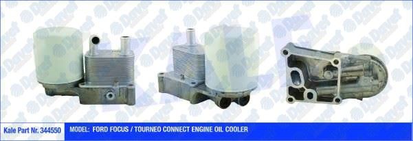 KALE 344550 Yag Sogutucu Ford Focus / Tourneo Connect 98-05 (Full Uniteli) (Al / Pl / Brz)